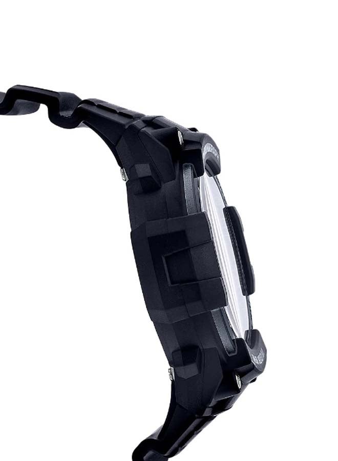 CASIO Men's Resin Chronograph Watch MCW-100H-1A3VDF - 49 mm - Black - Image 4