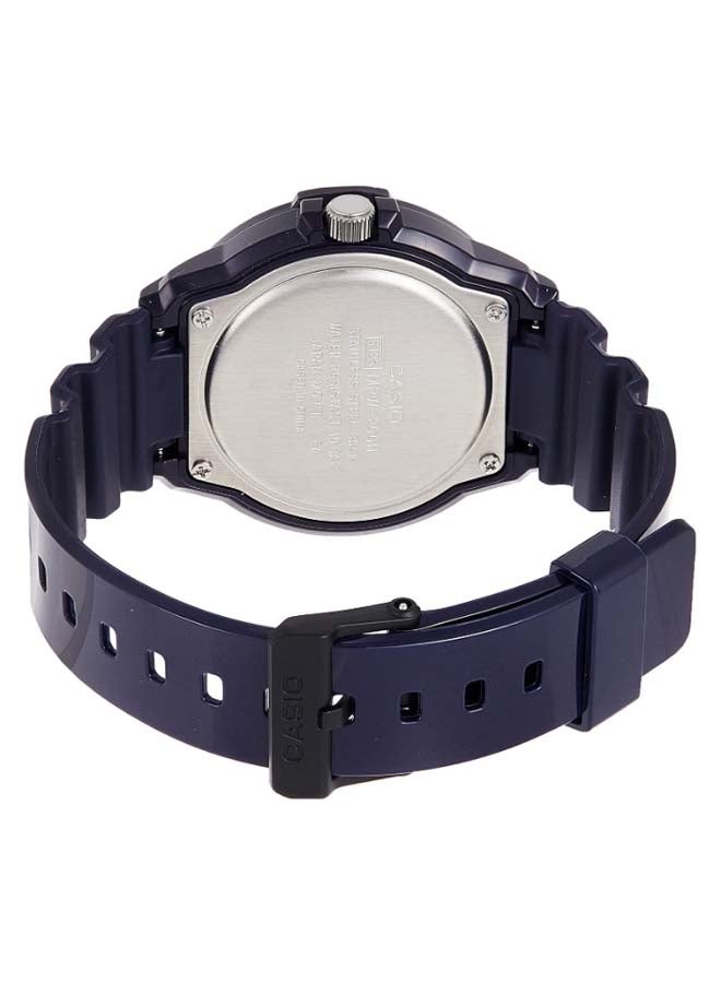 كاسيو ساعة عقارب بسوار من الراتنج مقاومة للماء طراز Mrw-200HC-2BVEF للرجال - Image 3