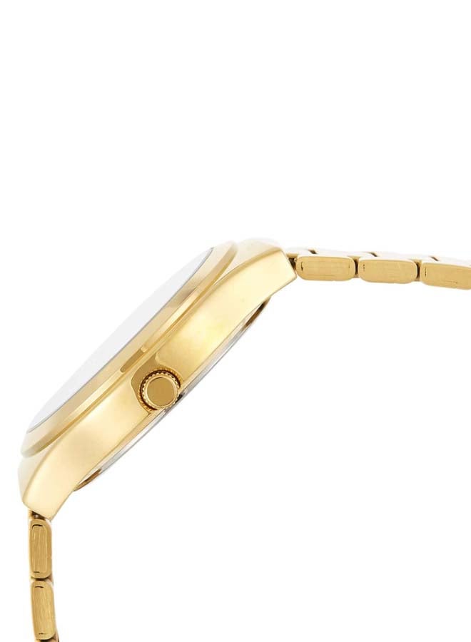 كاسيو ساعة يد بعقارب وسوار من الإستانلس ستيل طراز MTP-1170N-7A - قياس 36 مم - لون ذهبي للرجال - Image 4