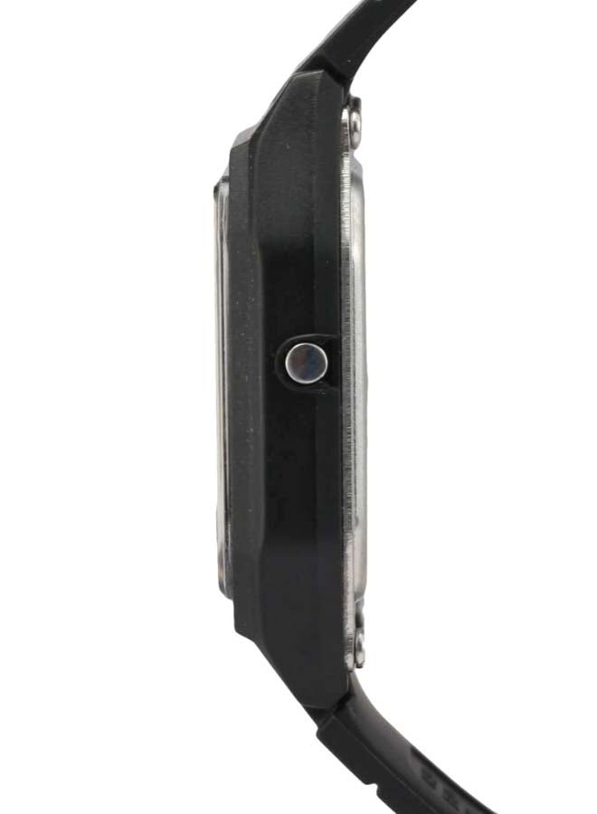 كاسيو ساعة يد رقمية وبعقارب توقيت مزدوج طراز AW-48HE-8AVDF - 35 مم - لون أسود للرجال - Image 3