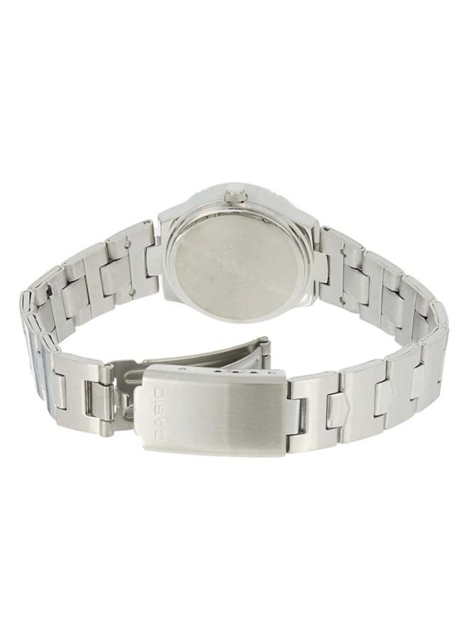CASIO Women's Stainless Steel Analog Wrist Watch LTP-1241D-4A - Image 3
