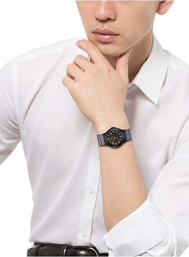 CASIO Men's Resin Analog Watch MQ24-1B2 - 35 mm - Black - Image 4