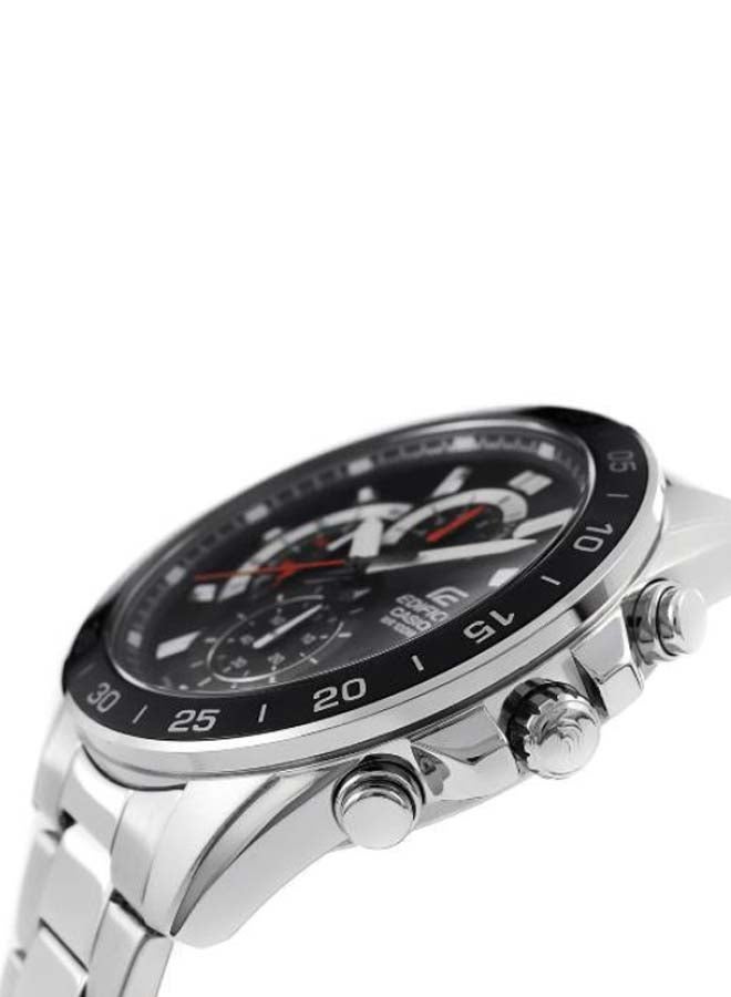 CASIO Men's Stainless Steel Chronograph Wrist Watch EFV-550D-1AVUDF - 47 mm - Silver - Image 3