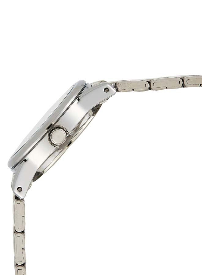 كاسيو ساعة يد رسمية بعقارب ومقاومة للماء طراز LTP-V001D-7B - مقاس 31 مم - لون فضي للنساء - Image 5