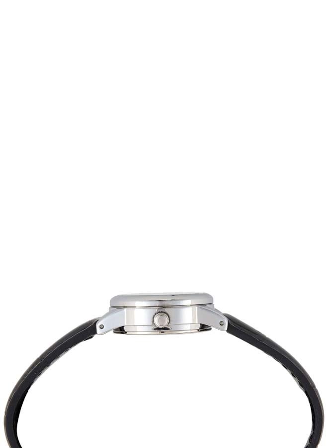 CASIO Women's Leather Analog Wrist Watch LTP-V002L-1BUDF - 31 mm - Black - Image 4