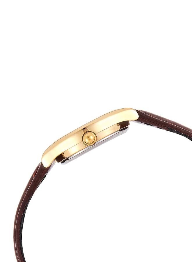 CASIO - Women's Water Resistant Analog Watch LTP-1094Q-7B6RDF - 23 mm - Brown - Image 1