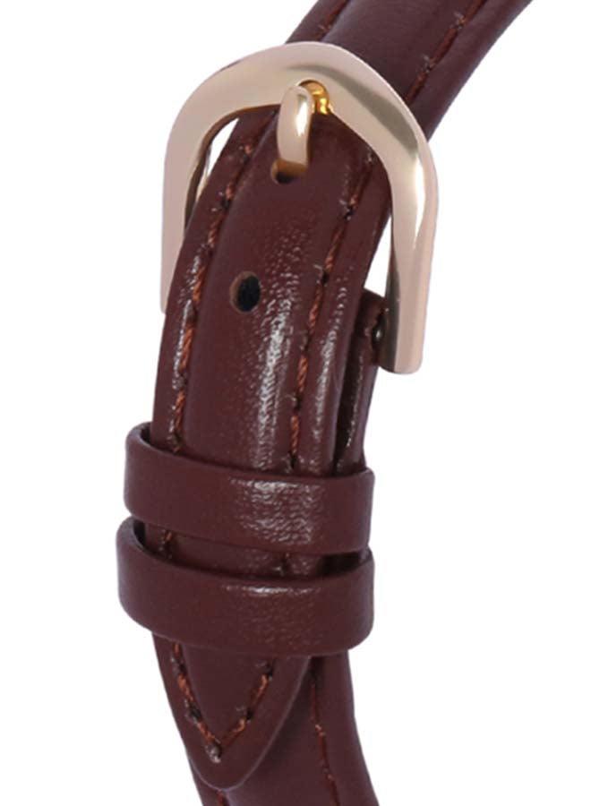 CASIO - Women's Water Resistant Analog Watch LTP-1094Q-7B6RDF - 23 mm - Brown - Image 1