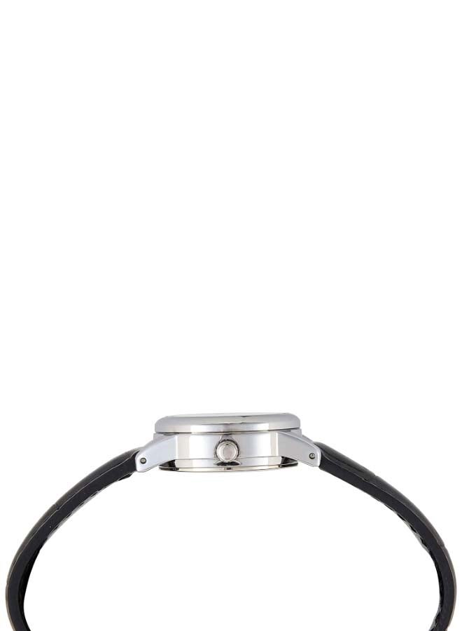 CASIO Women's Water Resistant Leather Analog Watch Ltp-V002L-1BUDF - 25 mm - Black - Image 3