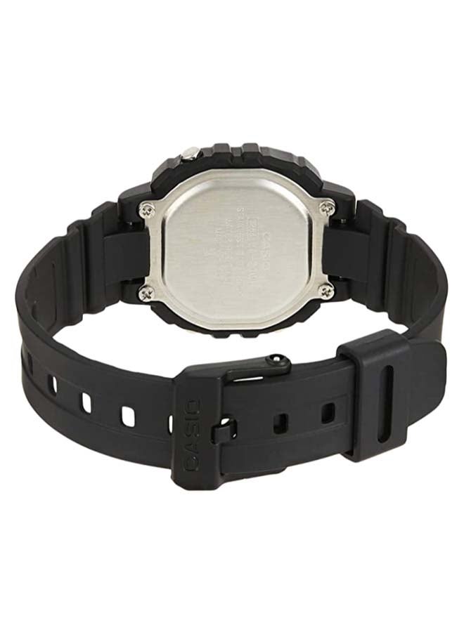 كاسيو ساعة رقمية الوميناتور LA-20WH-1CEF - 30 مم - أسود للنساء - Image 2