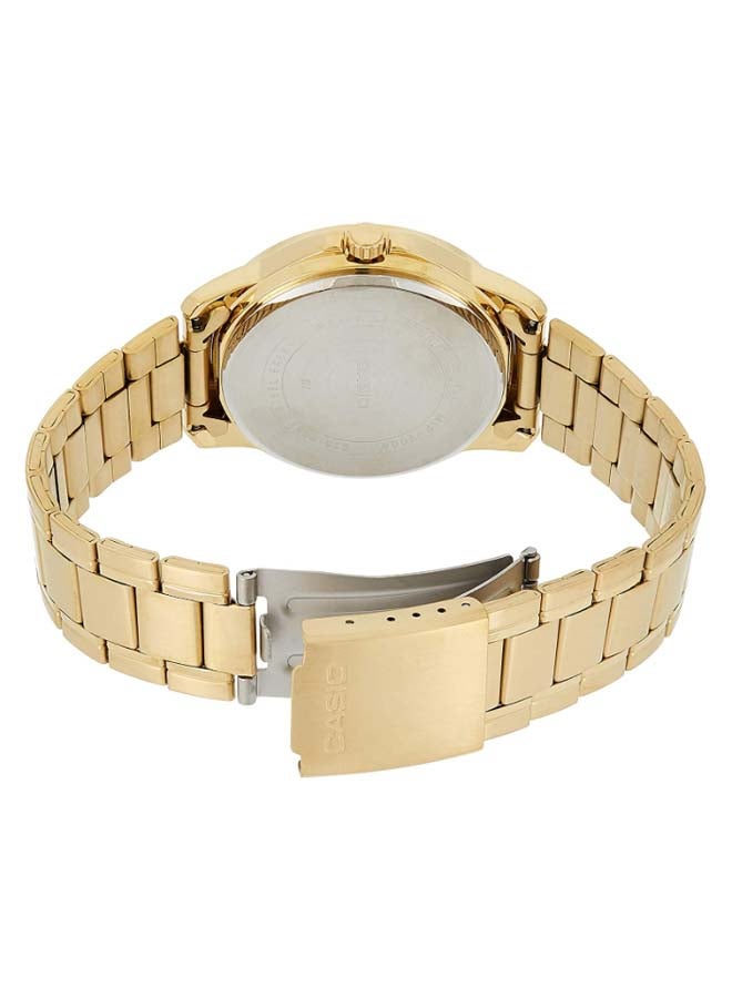 CASIO Men's Analog Wrist Watch MTP-V004G-7 - 42 mm - Gold - Image 2