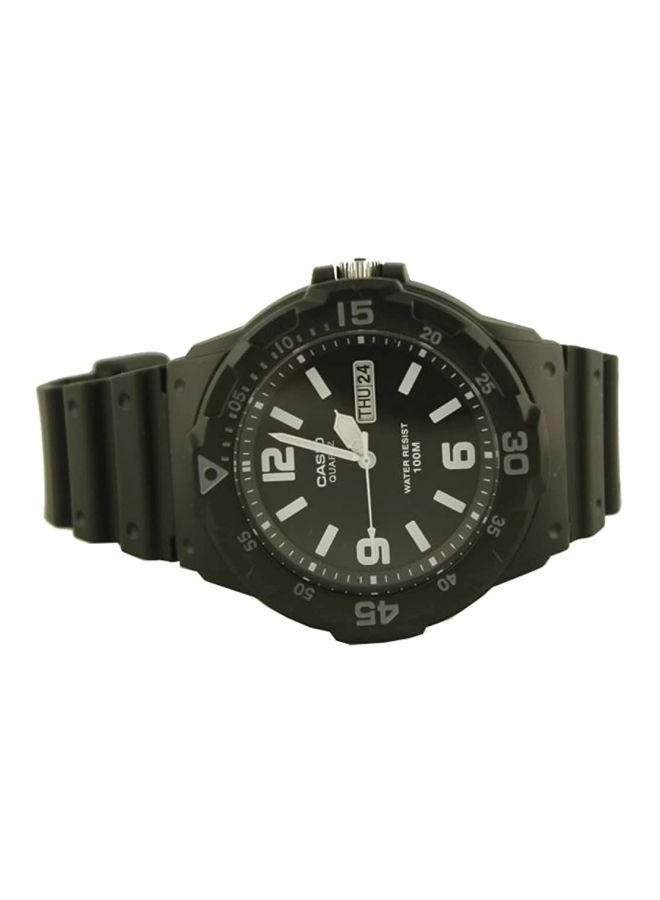 CASIO - Men's Water Resistant Analog Watch MRW-200H-1B2 - Image 1