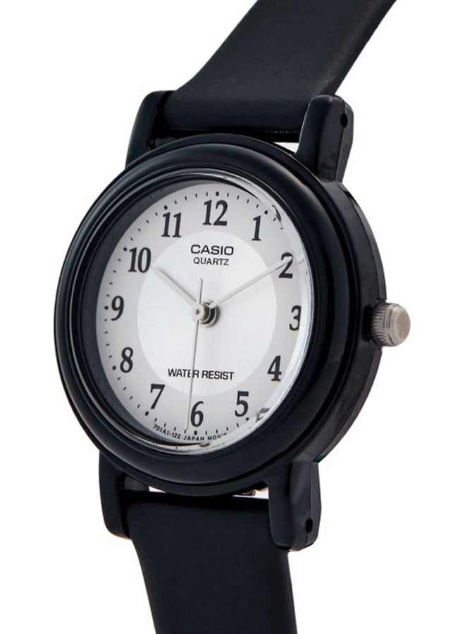 CASIO - Women's Resin Analog Wrist Watch LQ-139AMV-7B3LDF - 25 mm - Black - Image 1