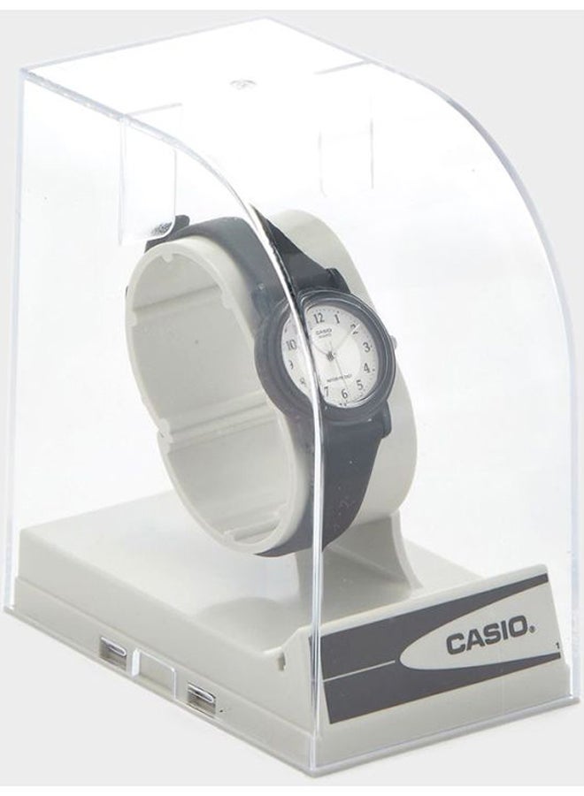 CASIO - Women's Resin Analog Wrist Watch LQ-139AMV-7B3LDF - 25 mm - Black - Image 1