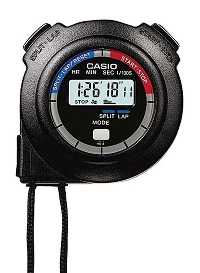 كاسيو ساعة جيب رقمية للرجال من الراتينج، طراز Hs-3V-1Brdt unisex  - Image 3
