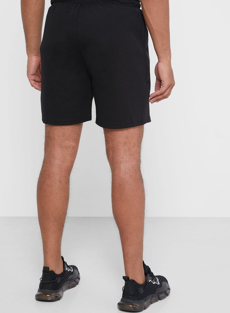 Casual Drawstring Shorts Black - v1618940563/N46772419V_3