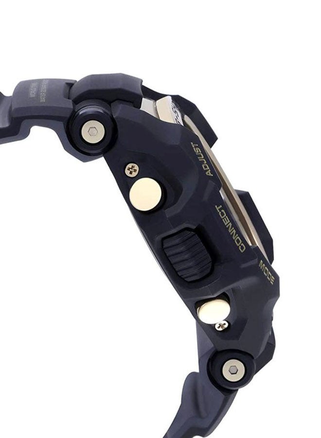 كاسيو ساعة يد جي-شوك بعقارب ورقمية مقاومة للماء طراز GR-B100GB-1ADR - مقاس 54 مم - لون أسود للرجال - Image 4