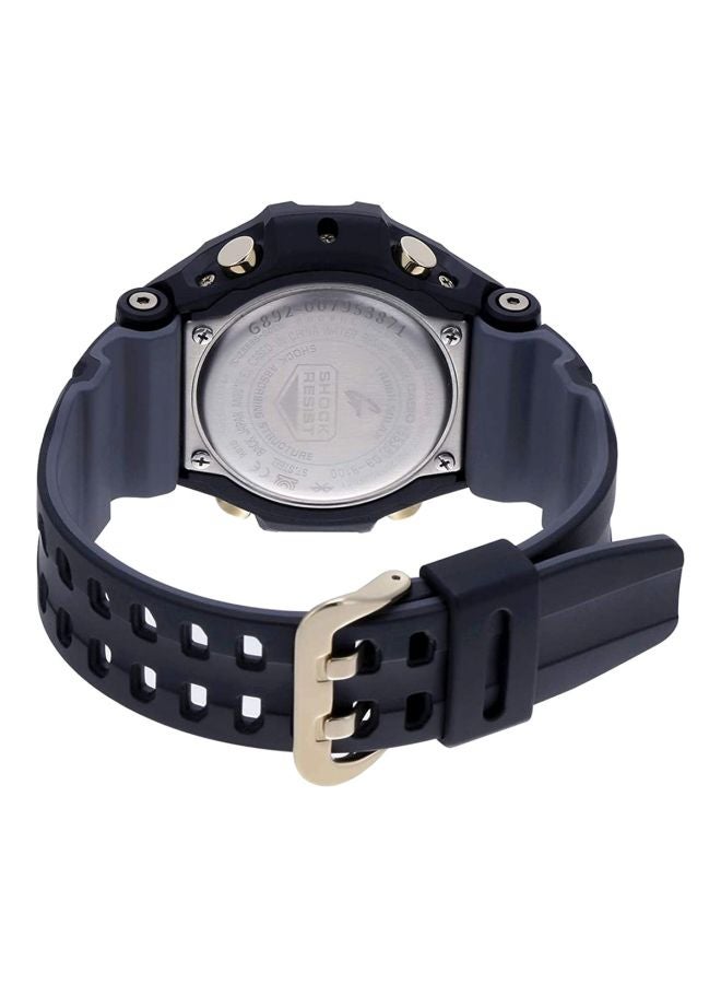 كاسيو ساعة يد جي-شوك بعقارب ورقمية مقاومة للماء طراز GR-B100GB-1ADR - مقاس 54 مم - لون أسود للرجال - Image 2