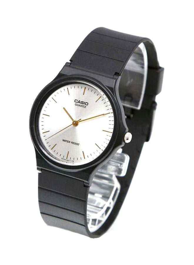 كاسيو ساعة يد بعقارب وسوار من الستانلس ستيل طراز MQ-24-7E2LDF للرجال - Image 5