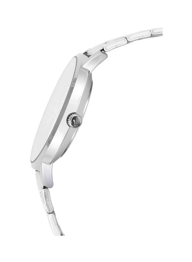 CASIO Women's Stainless Steel Analog Wrist Watch LTP-V005D-1BUDF - 34 mm - Silver - Image 5