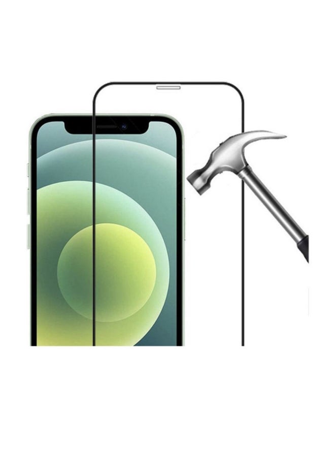 AMTCO 3D Tempered Glass Screen Protector For Apple iPhone 12 Max Clear/Black  - Image 1