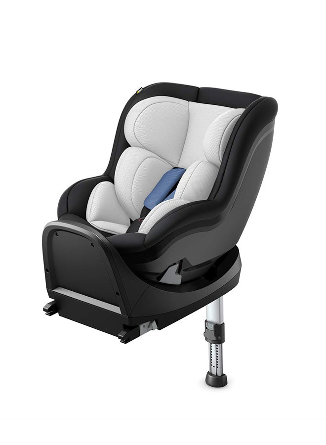 hauck - Ipro Kids Set Car Seats, Plus Base, Isize, Rear - Facing From 40 - 105Cm Body Size, Forward - Facing From 76Cm Body Size, 0M To 4Y - Denim - Image 1