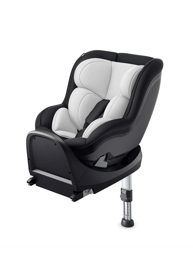 hauck Ipro Kids Set Car Seats, Plus Base, Isize, Rear - Facing From 40 - 105Cm Body Size, Forward - Facing From 76Cm Body Size, 0M To 4Y - Caviar