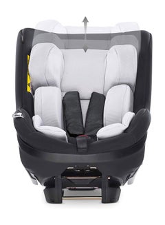 hauck Ipro Kids Set Car Seats, Plus Base, Isize, Rear - Facing From 40 - 105Cm Body Size, Forward - Facing From 76Cm Body Size, 0M To 4Y - Caviar  - Image 2