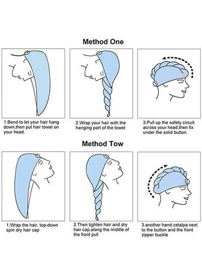 Lushh Cotton Hair Wrap Brown 68x23cm - Image 3