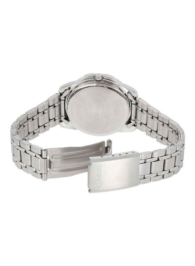 CASIO Men's Stainless Steel Analog Watch LTP-1314D-2AVDF - 33 mm - Silver - Image 2