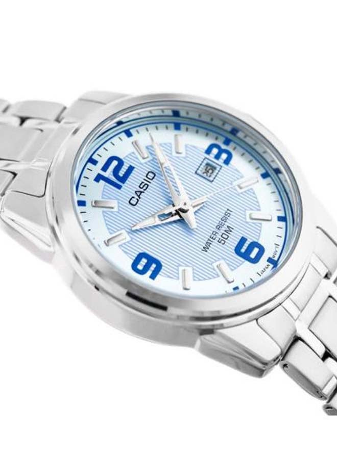 CASIO Men's Stainless Steel Analog Watch LTP-1314D-2AVDF - 33 mm - Silver - Image 4