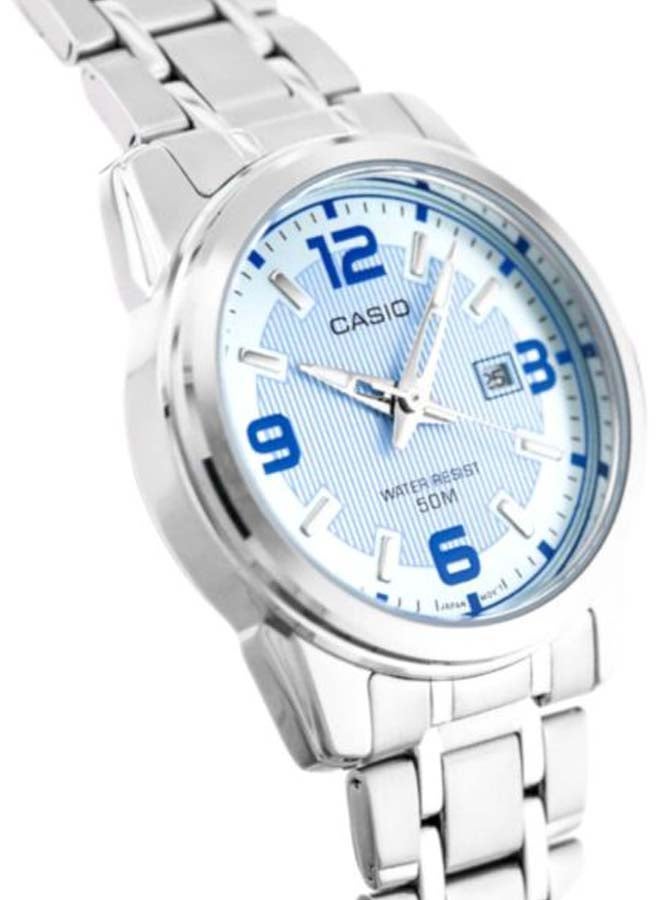 CASIO Men's Stainless Steel Analog Watch LTP-1314D-2AVDF - 33 mm - Silver - Image 5