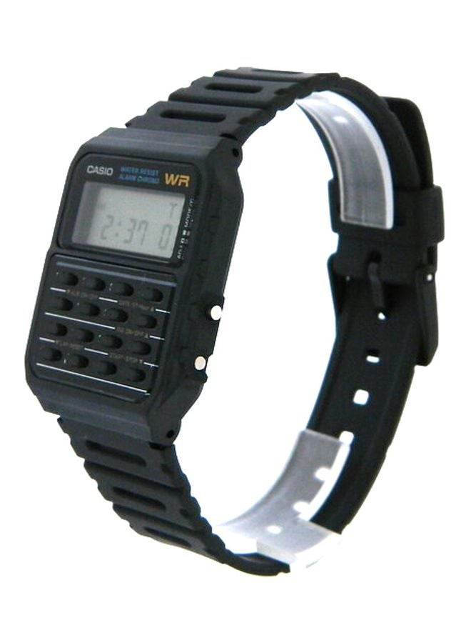 كاسيو ساعة يد رقمية كلاسيكية CA53W-1ZDR - 43 ملم - لون أسود للرجال - Image 4