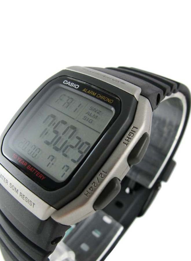 CASIO Men's Youth Digital Watch W-96H-1A - 44 mm - Black - Image 4