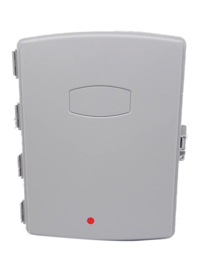 HyperLink 120 VAC Weatherproof Enclosure With Hook And Loop Mounting Grey 14x10x4inch - Image 1