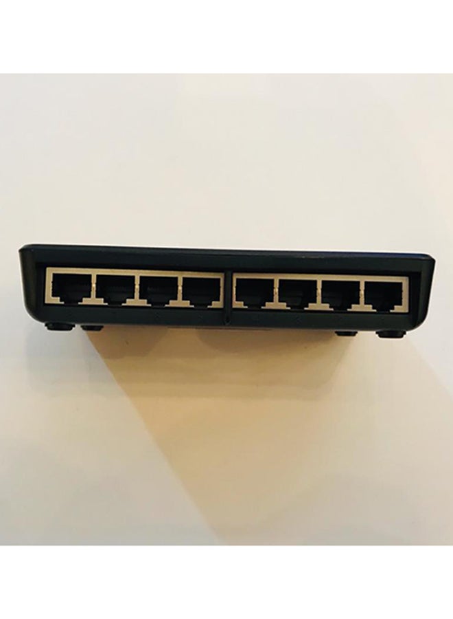سويتش موزع ب 8 منافذ 10/100 UTP أسود - Image 2
