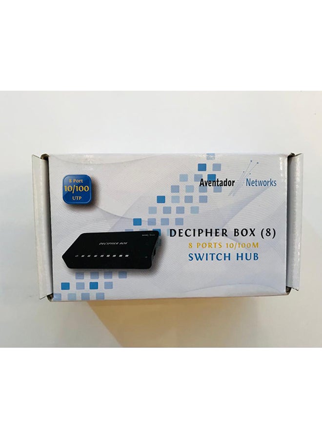 سويتش موزع ب 8 منافذ 10/100 UTP أسود - Image 3