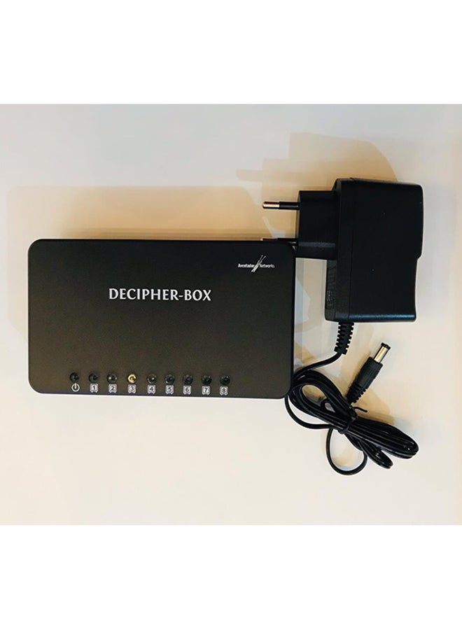 سويتش موزع ب 8 منافذ 10/100 UTP أسود - Image 4