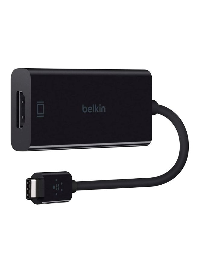 بيلكين كابل محوّل من منفذ USB Type C إلى منفذ HDMI أسود - Image 2