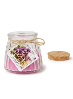 BABAZAM 12-Piece Luxury Jar Scented Candle Set Purple/White 7 x 5.5cm  - Image 3