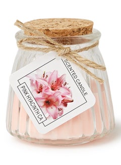 BABAZAM 12-Piece Luxury Jar Scented Candle Set Pink/White 7 x 5.5cm  - Image 2