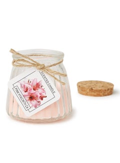 BABAZAM 12-Piece Luxury Jar Scented Candle Set Pink/White 7 x 5.5cm  - Image 3