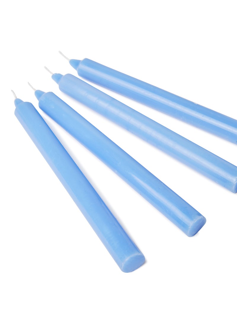BABAZAM 4-Piece Taper Scented Candle Set Blue 18 x 6.5cm  - Image 4
