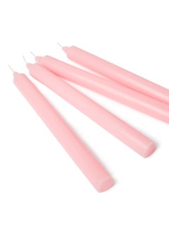 BABAZAM 4-Piece Taper Scented Candle Set Pink 18 x 6.5cm  - Image 4