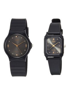 Resin Analog Wrist Watch Set MQ-76-1A/LQ-142E-1A