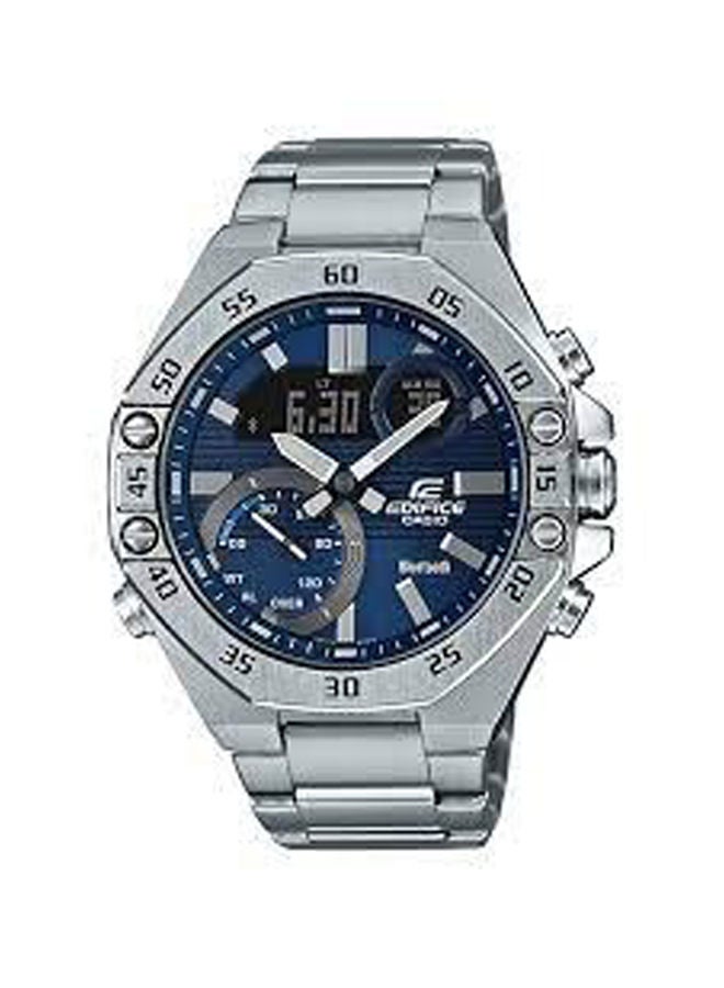 CASIO Men's Edifice Stainless Steel Watch Ecb-10D-2Adf - 51 mm - Silver - Image 1