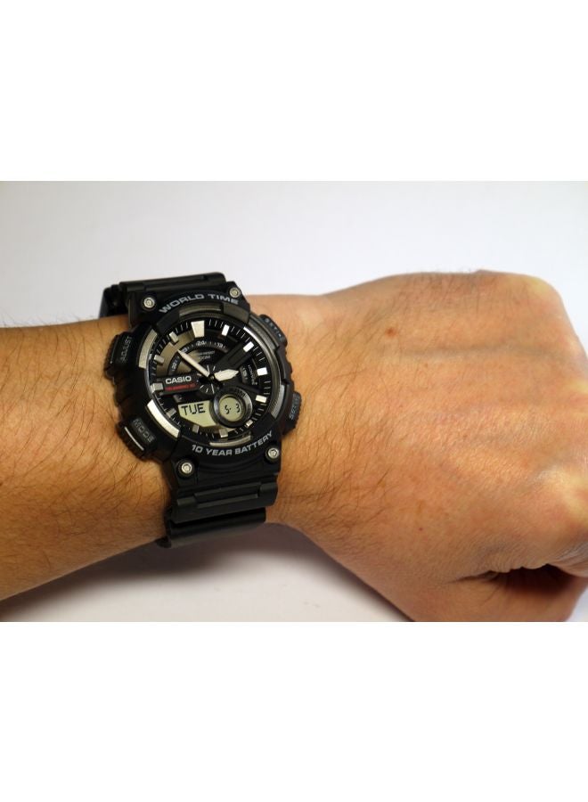 CASIO - Boys' Youth Series Quartz Digital Watch AEQ-110W-1AVDF - 47 mm - Black - Image 1