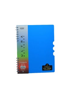 Yassin Ultra Notebook 3 Subjects 120 Sheets 70Gsm Multicolour  - Image 1