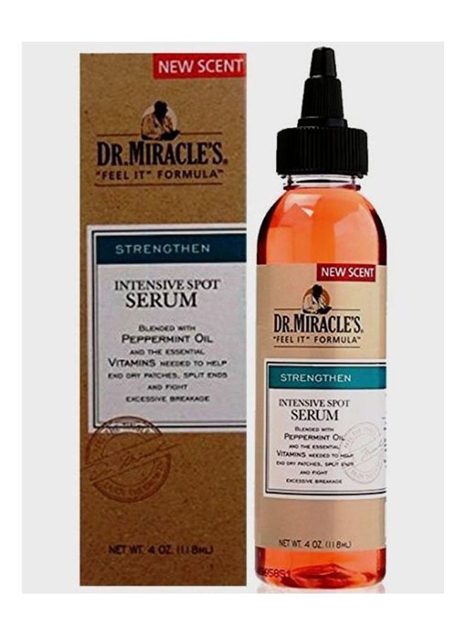 Dr. Miracle's Intensive Spot Hair and Scalp Treatment Serum Brown 118ml  - Image 1