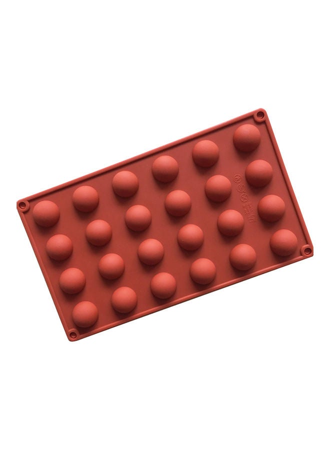 24 Cavities Chocolate Mold Brown 20 x 10 x 20cm - Image 3