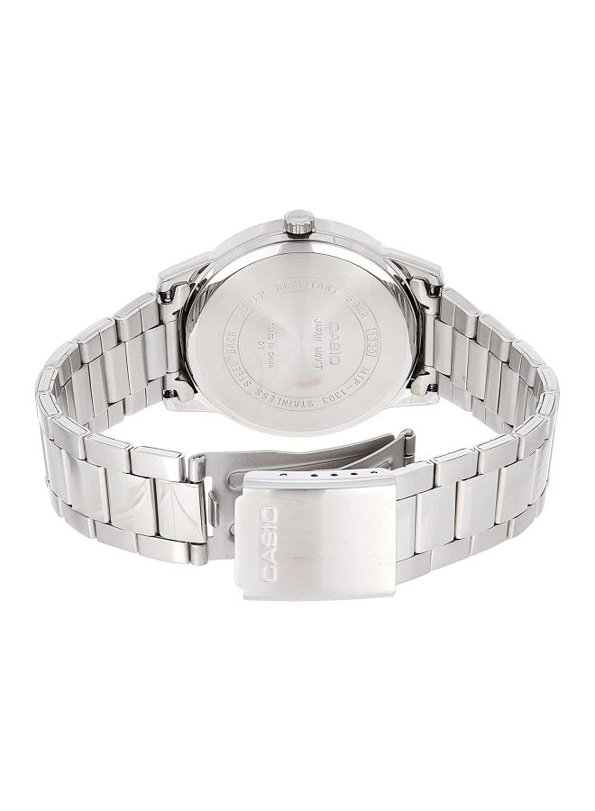 كاسيو ساعة يد كوارتز بعقارب طراز LTP-1303D-7BVDF - 30 مم - فضي للنساء - Image 2